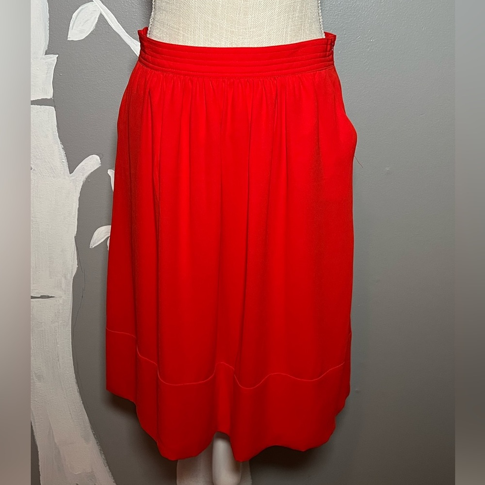 Lila Rose City Fit Burnt Orange Skirt With Pockets